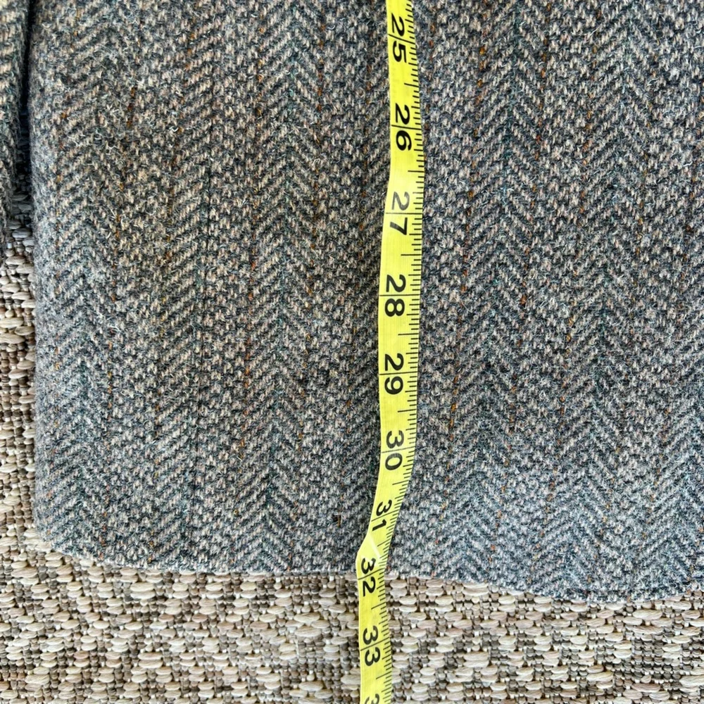 Vintage Mens Harris Tweed Sport Coat Blazer Mens DAKS Jacket Academia Preppy Woo